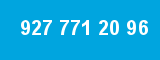 927 771 20 96 927 771 20 96